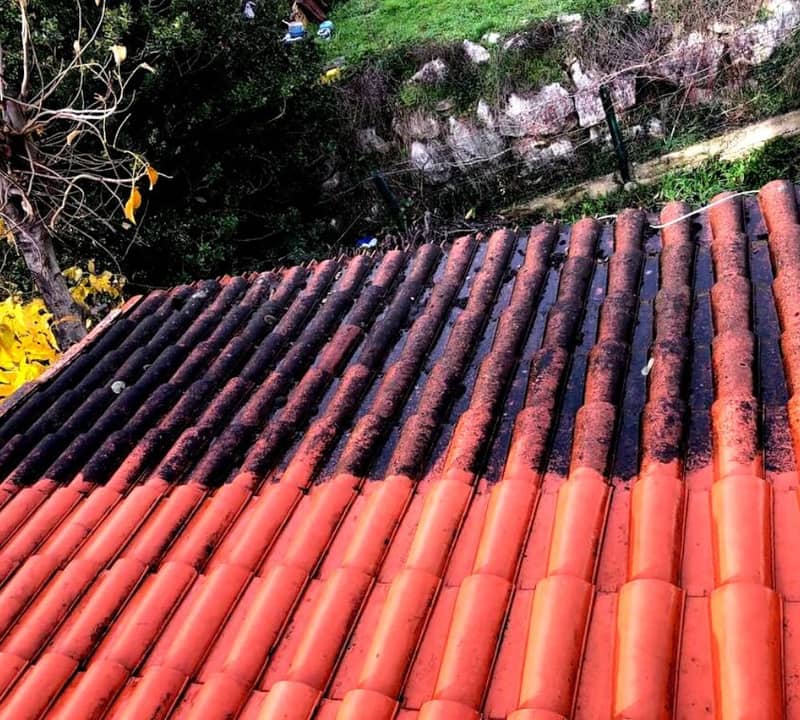 Pulvérisation hydrofuge sur toiture à Pessac par NETOIT 33